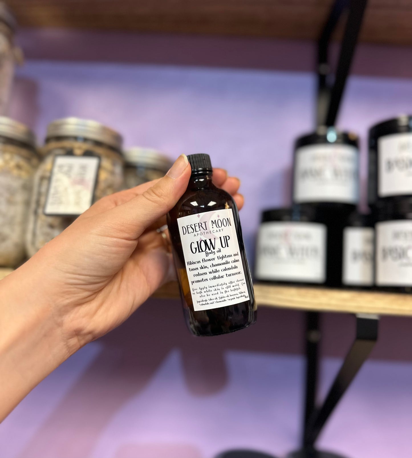 Glow up body oil - 4oz